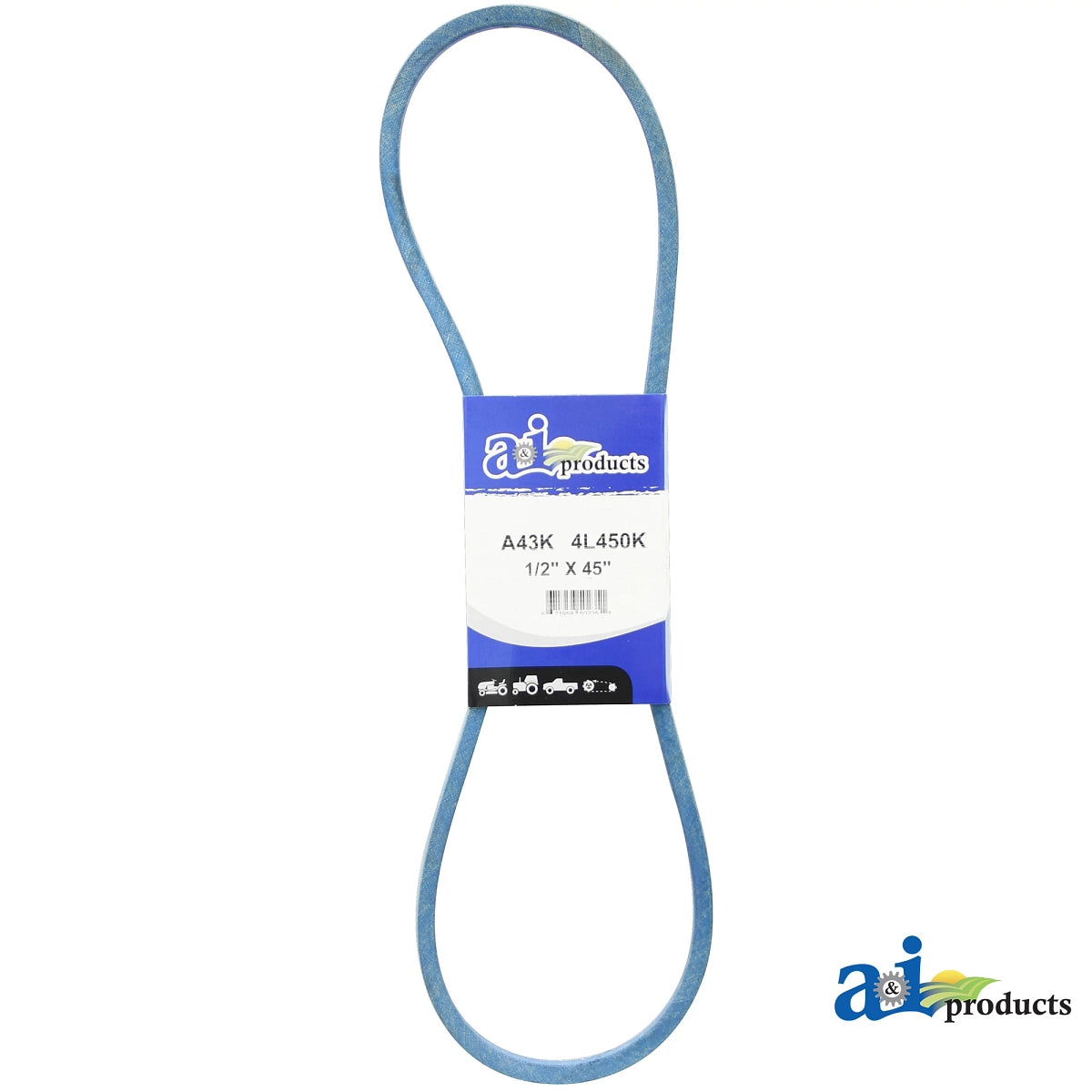 John Deere A-A43K:  HA Section PTO V-Belt, Effective Length 1143 mm (45 inch)