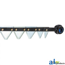 John Deere A-AE57039: Knife Double Overlap Over Serrated Cutterbar, 4.9 m, Left Side
