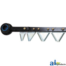 John Deere A-AE57042: Knife Double Overlap Over Serrated Cutterbar, 5.5 m, Right Side