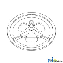 John Deere A-AH146463: Half Sheave