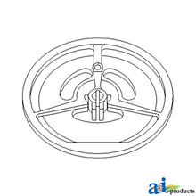 John Deere A-AH149356: Half Sheave, Inner Driver