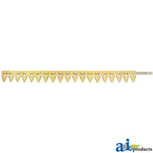John Deere A-AH155557: Right Side Cutterbar Fine Knife End Section, 30 Feet