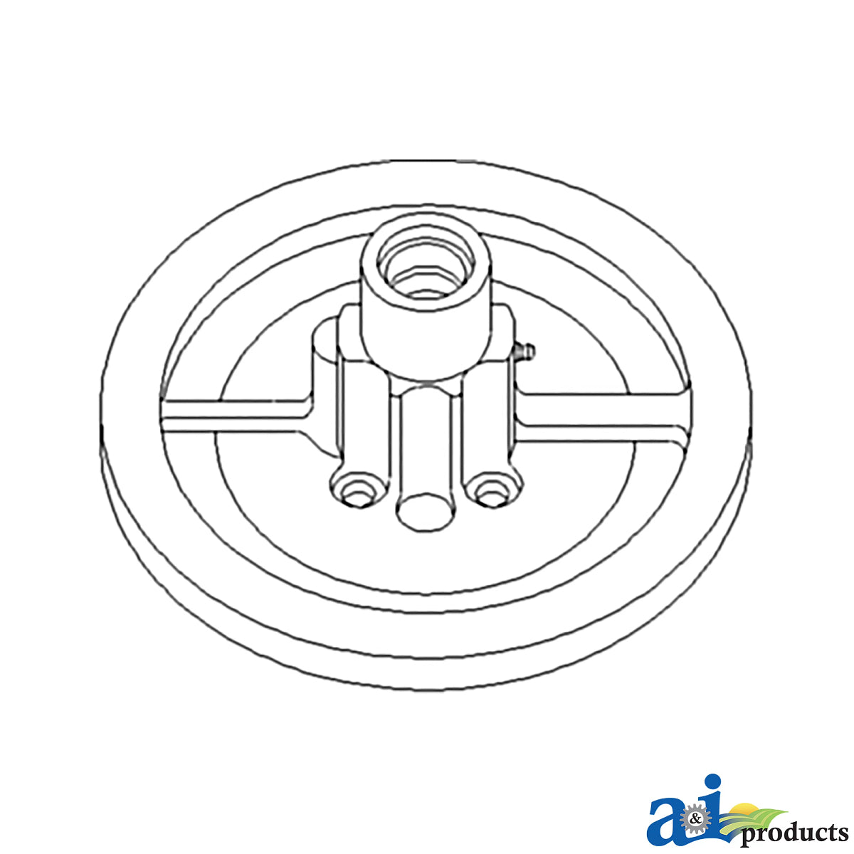 John Deere A-AH157219: Half Sheave