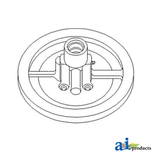 John Deere A-AH157219: Half Sheave