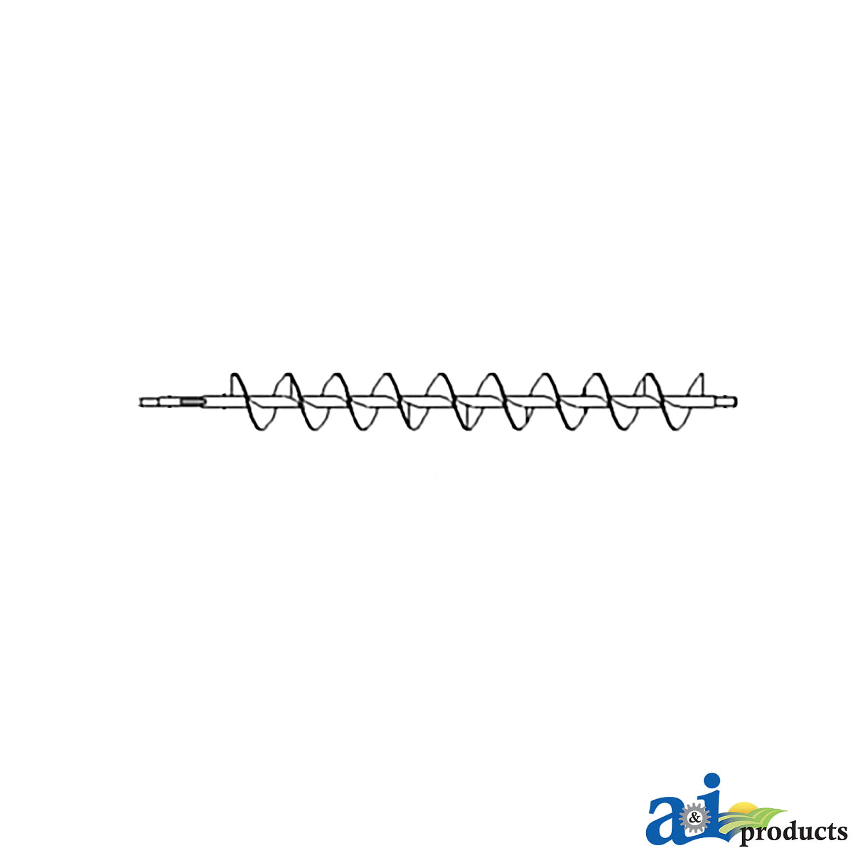 John Deere A-AH162153: Clean Grain Lower Auger