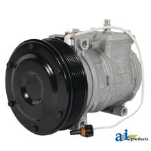 John Deere A-AH169875: Air Conditioner Compressor with Clutch, 12 Volt