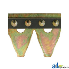 John Deere A-AH219604: Middle Segment Cutterbar Knife, Left Side