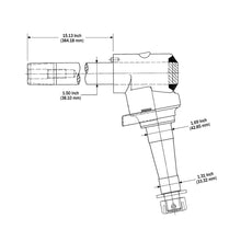John Deere A-AR55180: Front Wheel Knuckle with Spindle