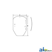 John Deere A-T312628: Windowpane