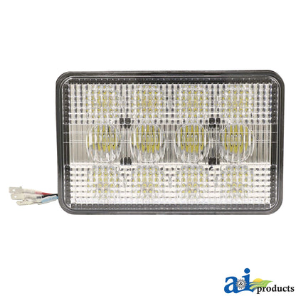 John Deere A-WL1285: Rectangular Spot Combo LED Hi/Low Flood Lamp