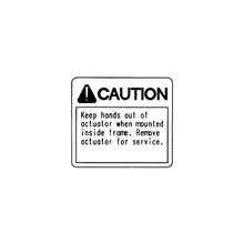 John Deere A53337: Warning Safety Sign
