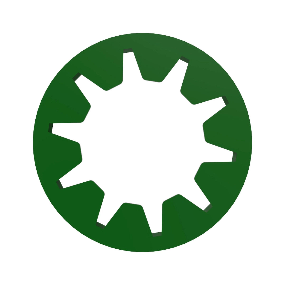 John Deere A57195: High Rate Meter Roller Green Fine-Tuning Ring