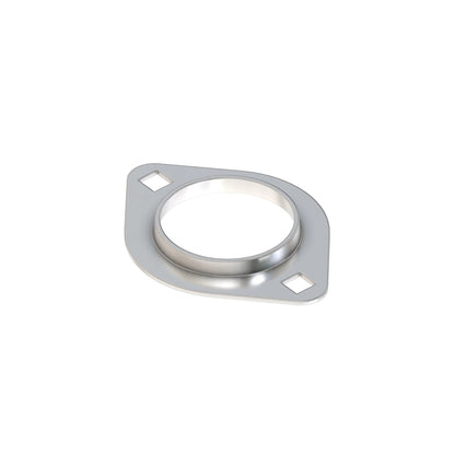 John Deere A72617: 2-Hole Pressed Flanged Bearing Housing