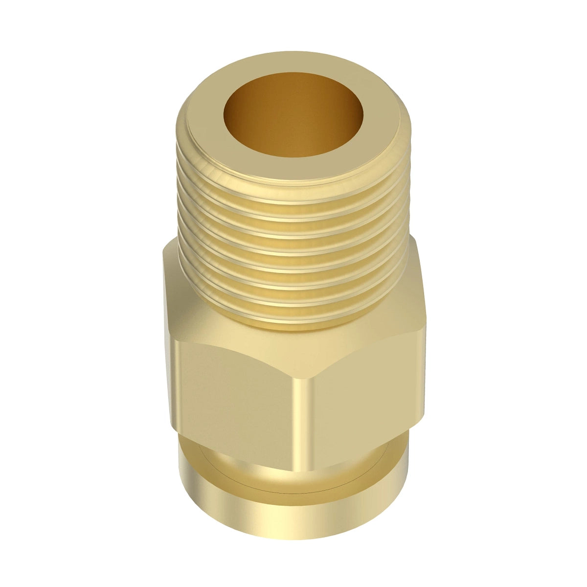 John Deere A85799: External Thread Straight Fitting