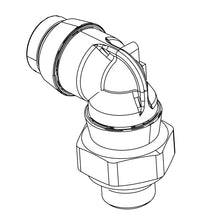 John Deere A85801:  90 Degree Elbow Fitting