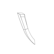 John Deere AA46912: Curved Seed Tube Insert