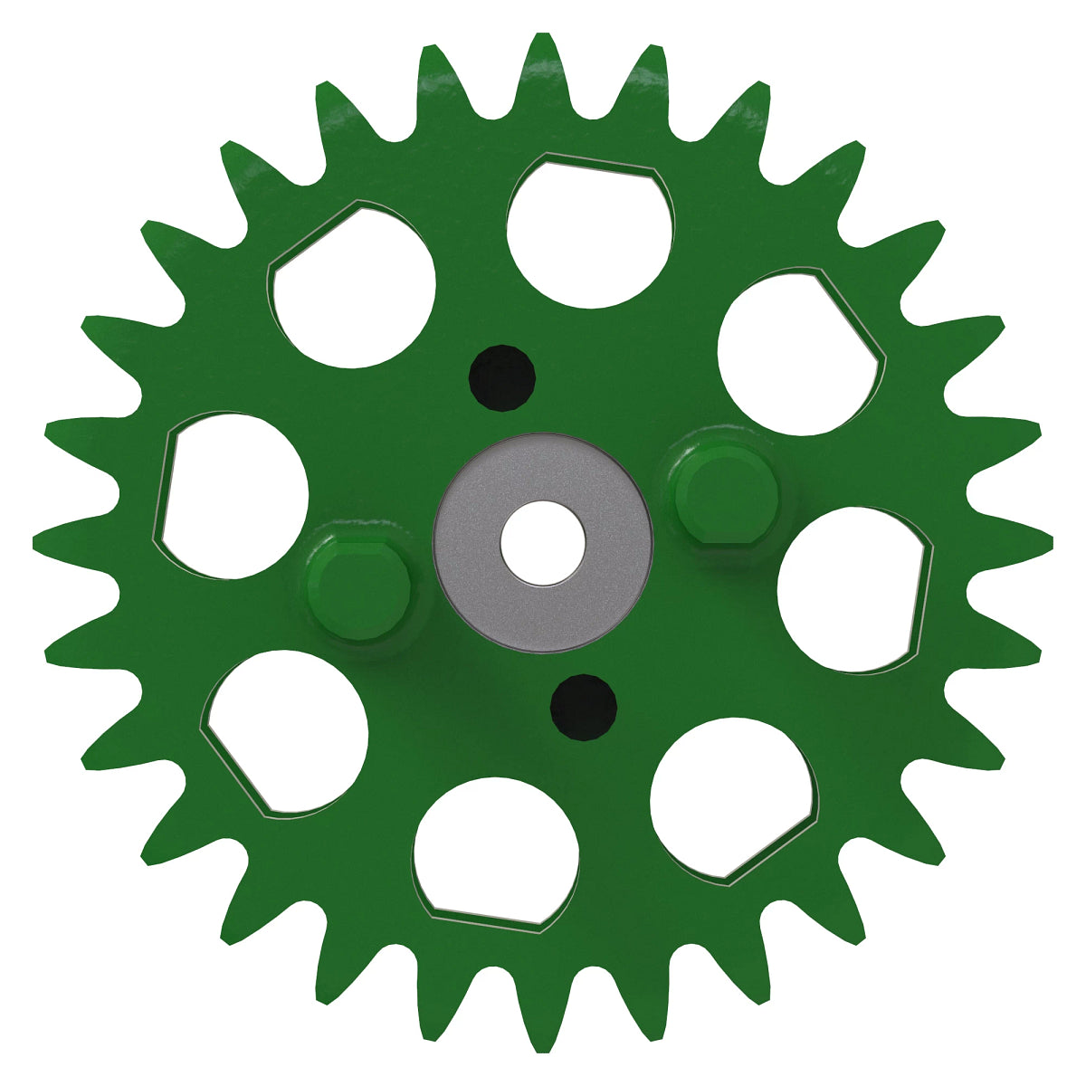 John Deere AA49877: Vacuum Meter Drive Double Chain Sprocket