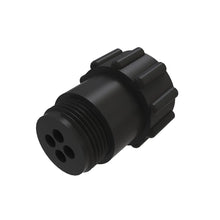 John Deere AE44392: Black Electrical Connector Assembly, 4 Cavities