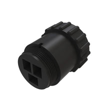 John Deere AE44929: Black Electrical Connector Assembly, 3 Cavities