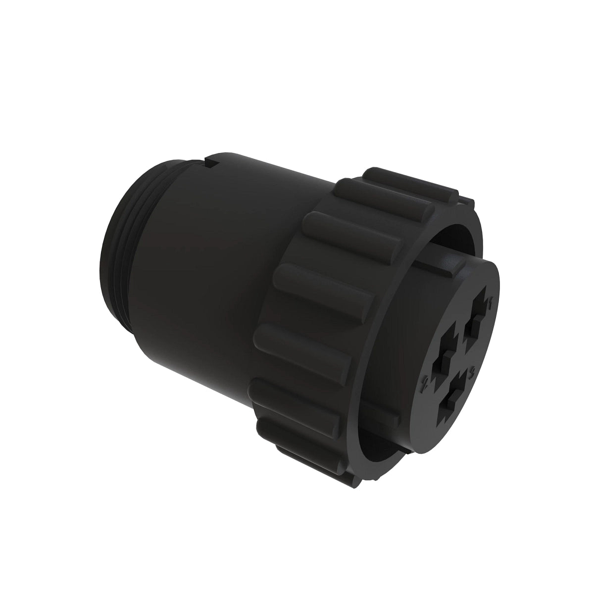 John Deere AE44929: Black Electrical Connector Assembly, 3 Cavities