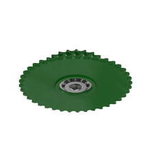 John Deere AE51818: Pick-Up Double Chain Sprocket with Bearing, 22 and 40 Tooth