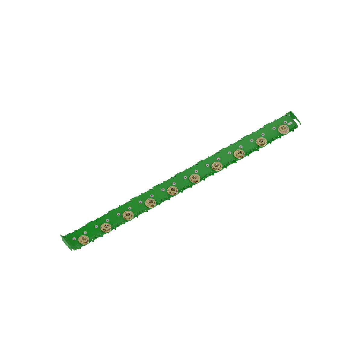 John Deere AE57041: Knife Double Overlap Over Serrated Cutterbar, 5.5 m, Left Side