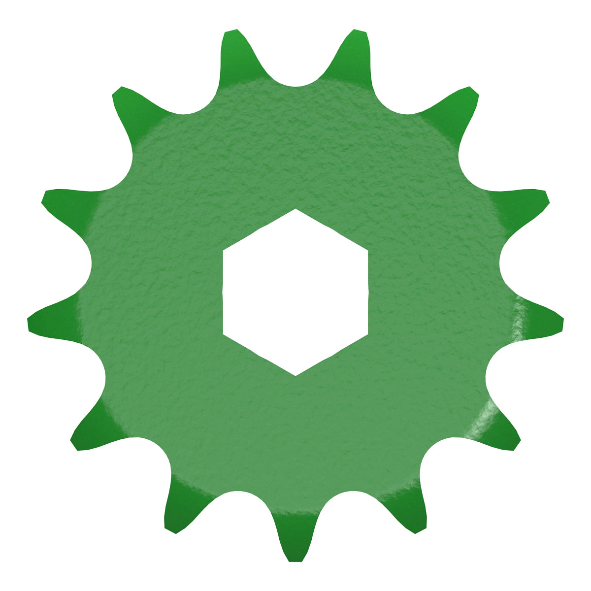 John Deere AE74597: Double Chain Sprocket, 13 Tooth