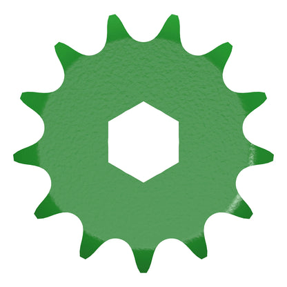 John Deere AE74597: Double Chain Sprocket, 13 Tooth