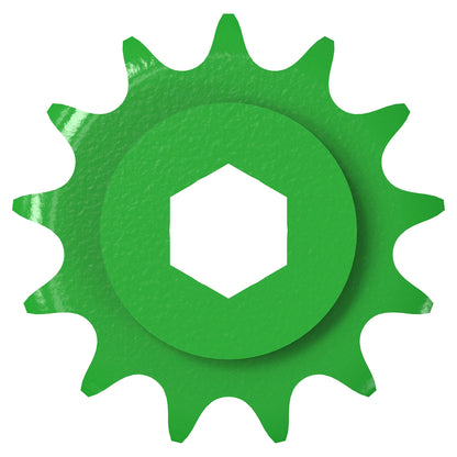 John Deere AE74597: Double Chain Sprocket, 13 Tooth