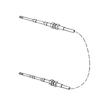John Deere AH128452:  Feeder House Reverser Foot Control Push Pull Cable