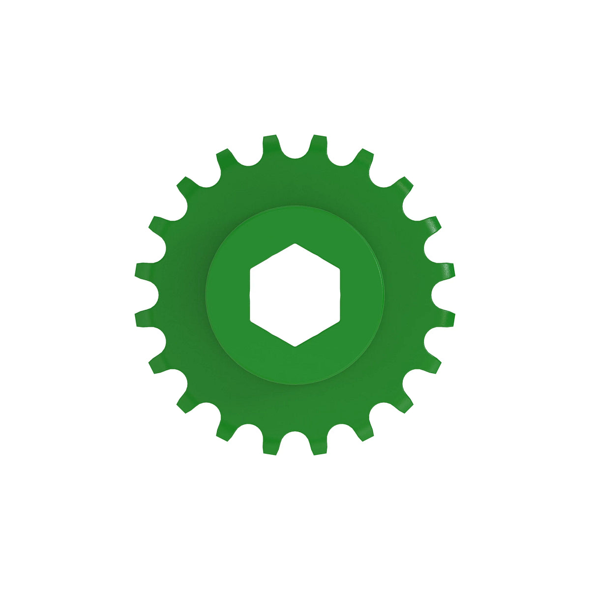 John Deere AH130572: Lower Tailings Auger Chain Sprocket
