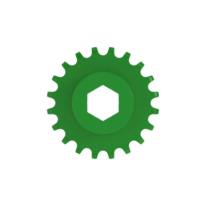 John Deere AH130572: Lower Tailings Auger Chain Sprocket