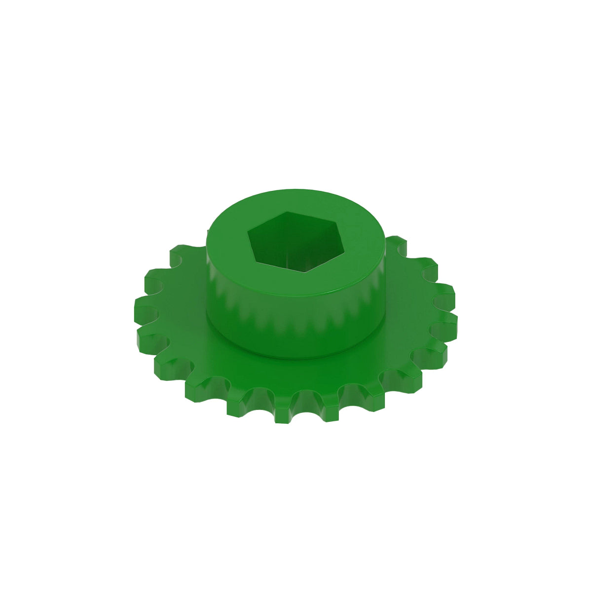 John Deere AH130572: Lower Tailings Auger Chain Sprocket