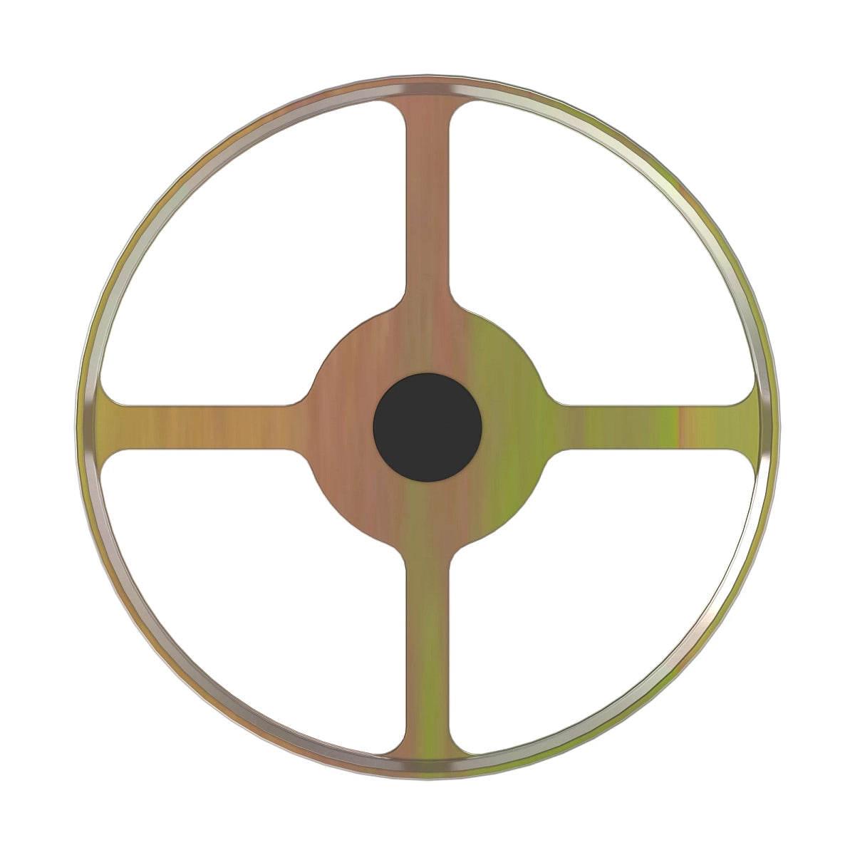 John Deere AH133315: Heavy Duty Steel Scraper with Bearings