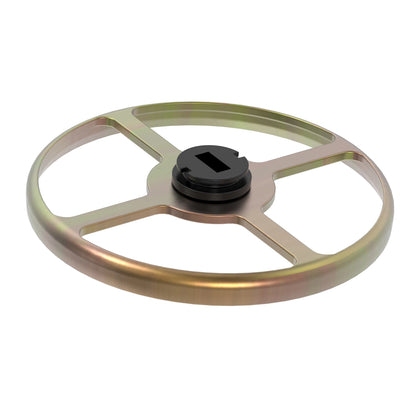 John Deere AH133315: Heavy Duty Steel Scraper with Bearings