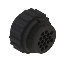 John Deere AH135787: Black Electrical Connector Terminal, 16 Cavities