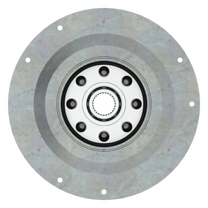 John Deere AH168456: Torsional Damper Splined Coupling with Hub