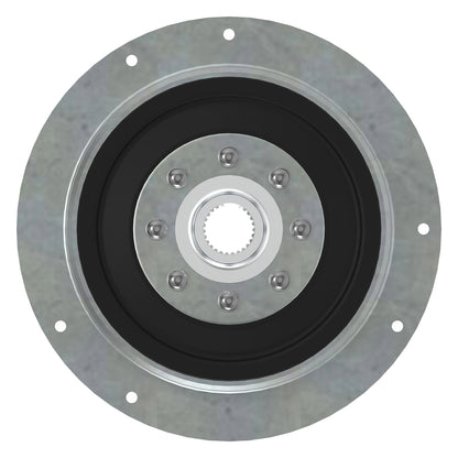 John Deere AH168456: Torsional Damper Splined Coupling with Hub