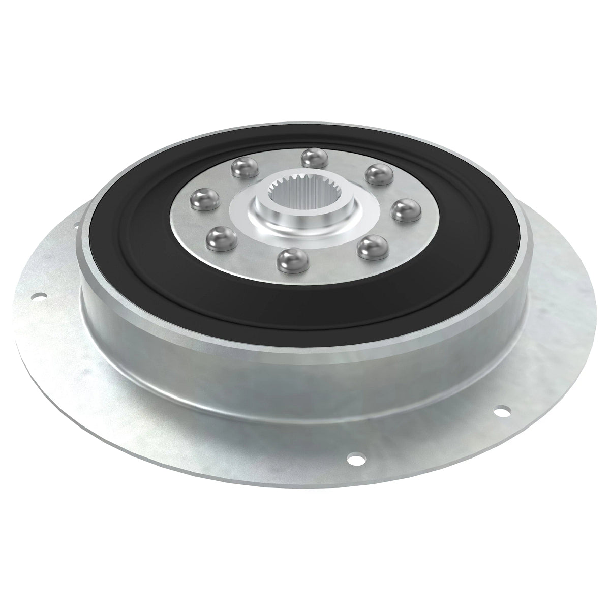 John Deere AH168456: Torsional Damper Splined Coupling with Hub