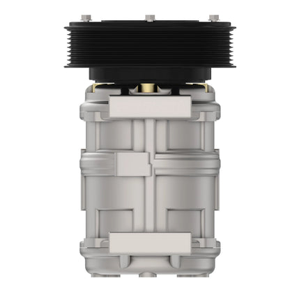 John Deere AH169875: Air Conditioner Compressor with Clutch and MOS2 Coating, 12 Volt