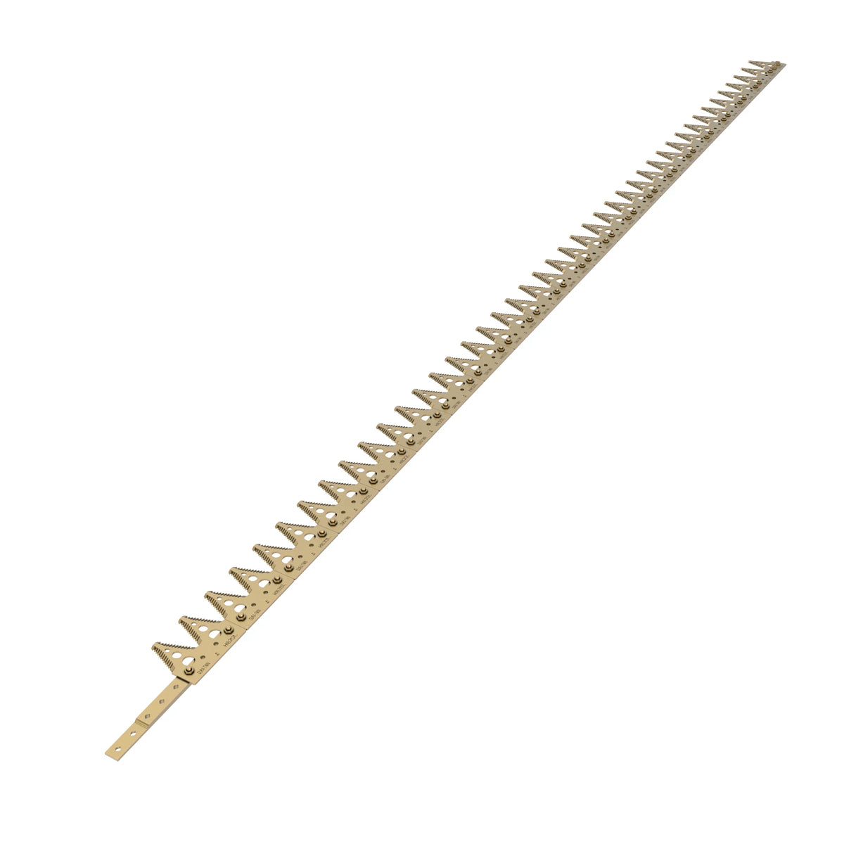 John Deere AH213834: Standard Bolted Knives Cutterbar