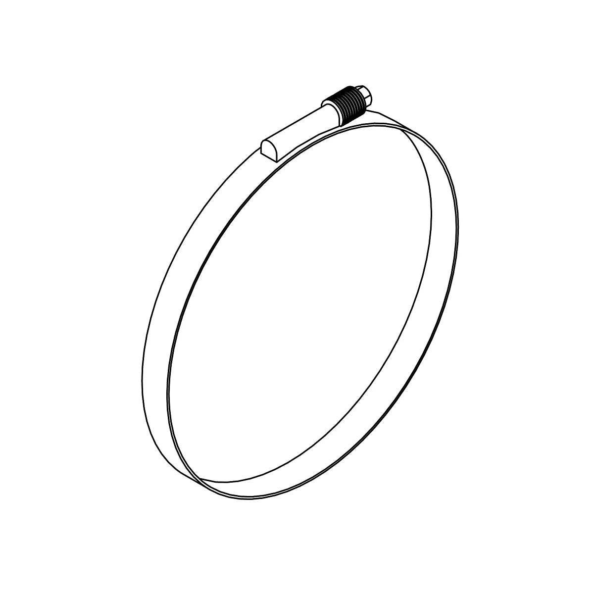 John Deere AH217668: Hose Clamp