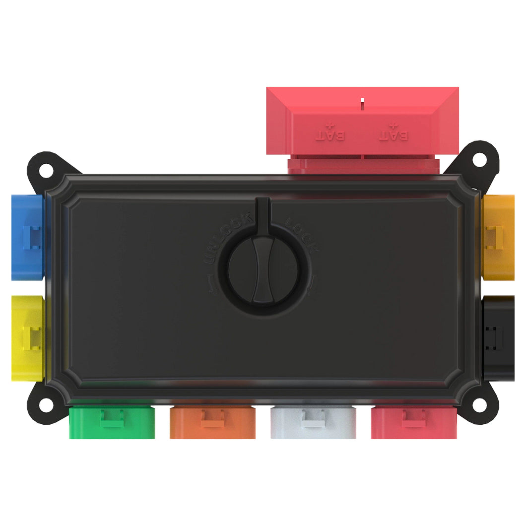 John Deere AH220593: Center Fuse Box, 12 connector