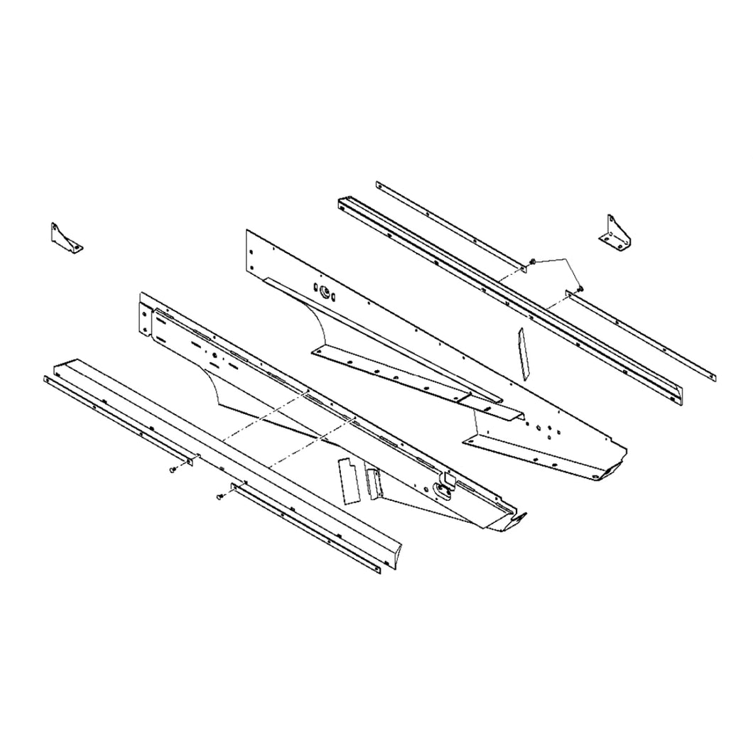 John Deere AH221499: Sieve Side Sheet Support Kit
