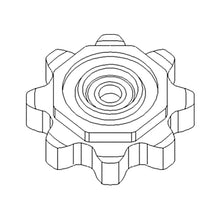 John Deere AH231386: Lower Idler Sprocket
