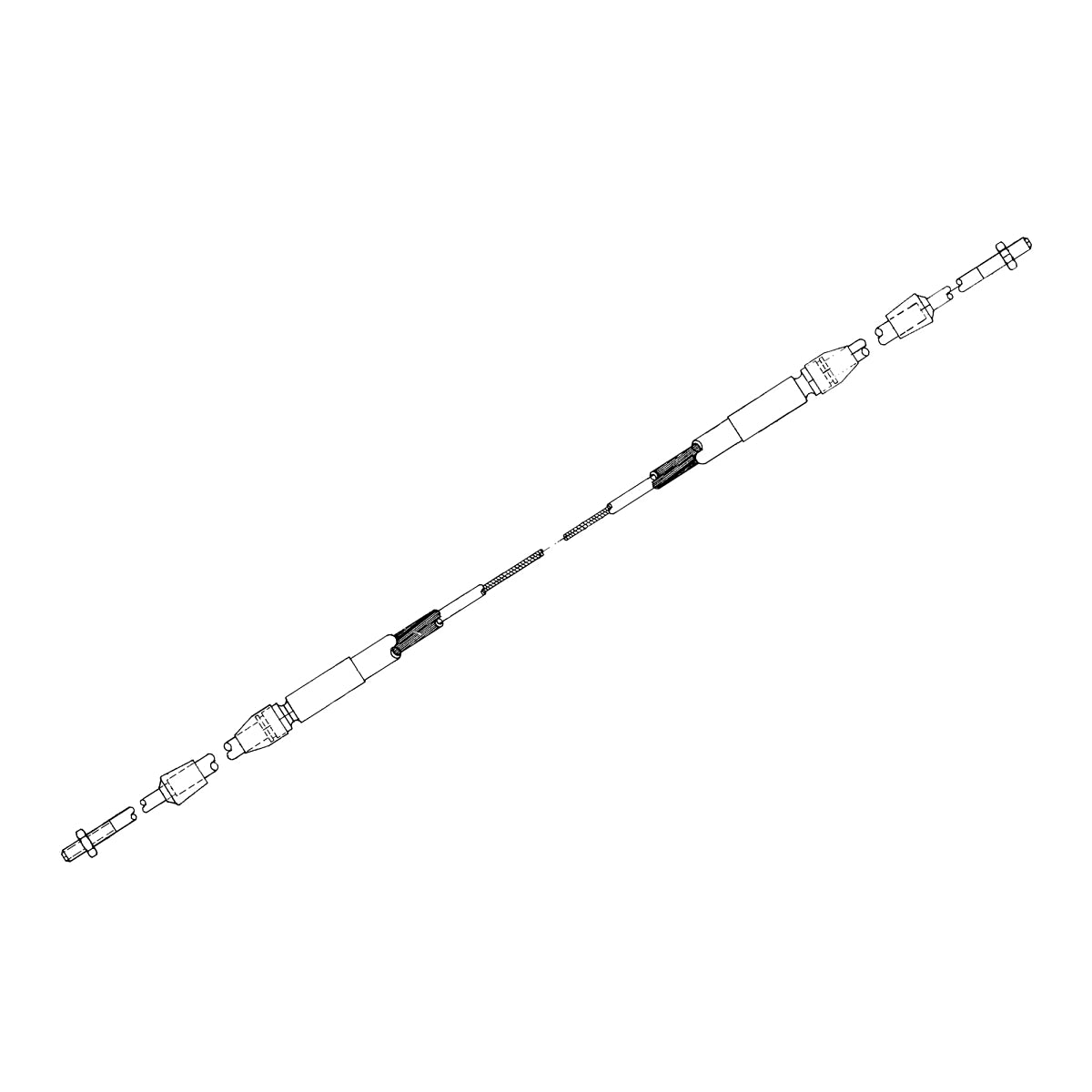John Deere AH96717: Hydrostatic Drive Control Cable