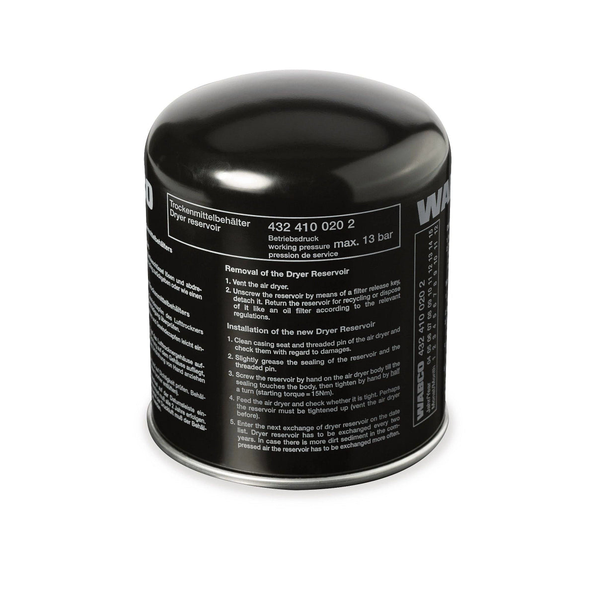 John Deere AL204884: Air Dryer Cartridge
