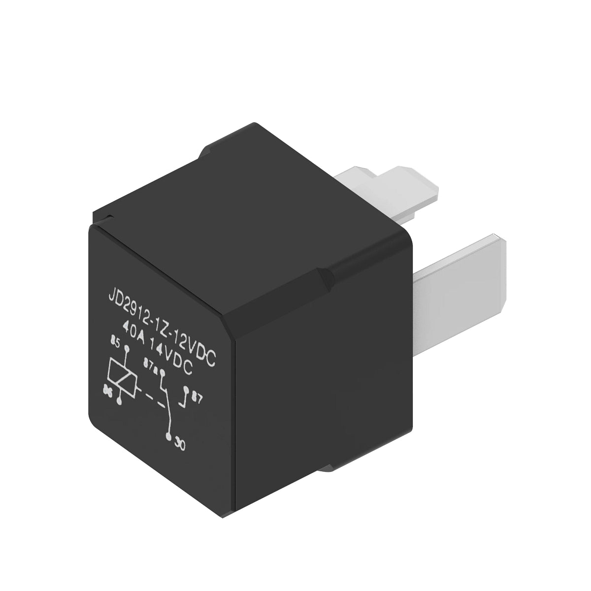 John Deere AL207376: Single Pole Single Throw Relay, 12 Volts, 70 Ampere
