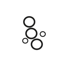 John Deere AL207509:  SCV Flange Seal Kit