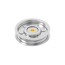John Deere AM103018:  Welded Flat Idler Pulley with Bearing